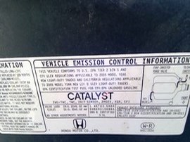 2005 ODYSSEY SAGE LX 3.5L AT 2WD  A24019